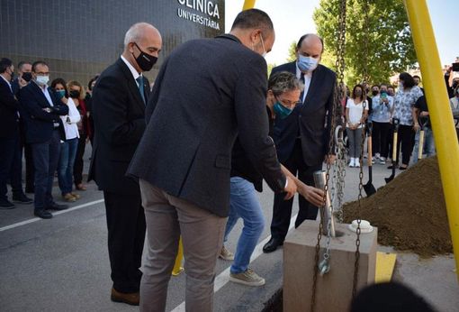 UManresa lays the foundation stone of the new building for education activities and services